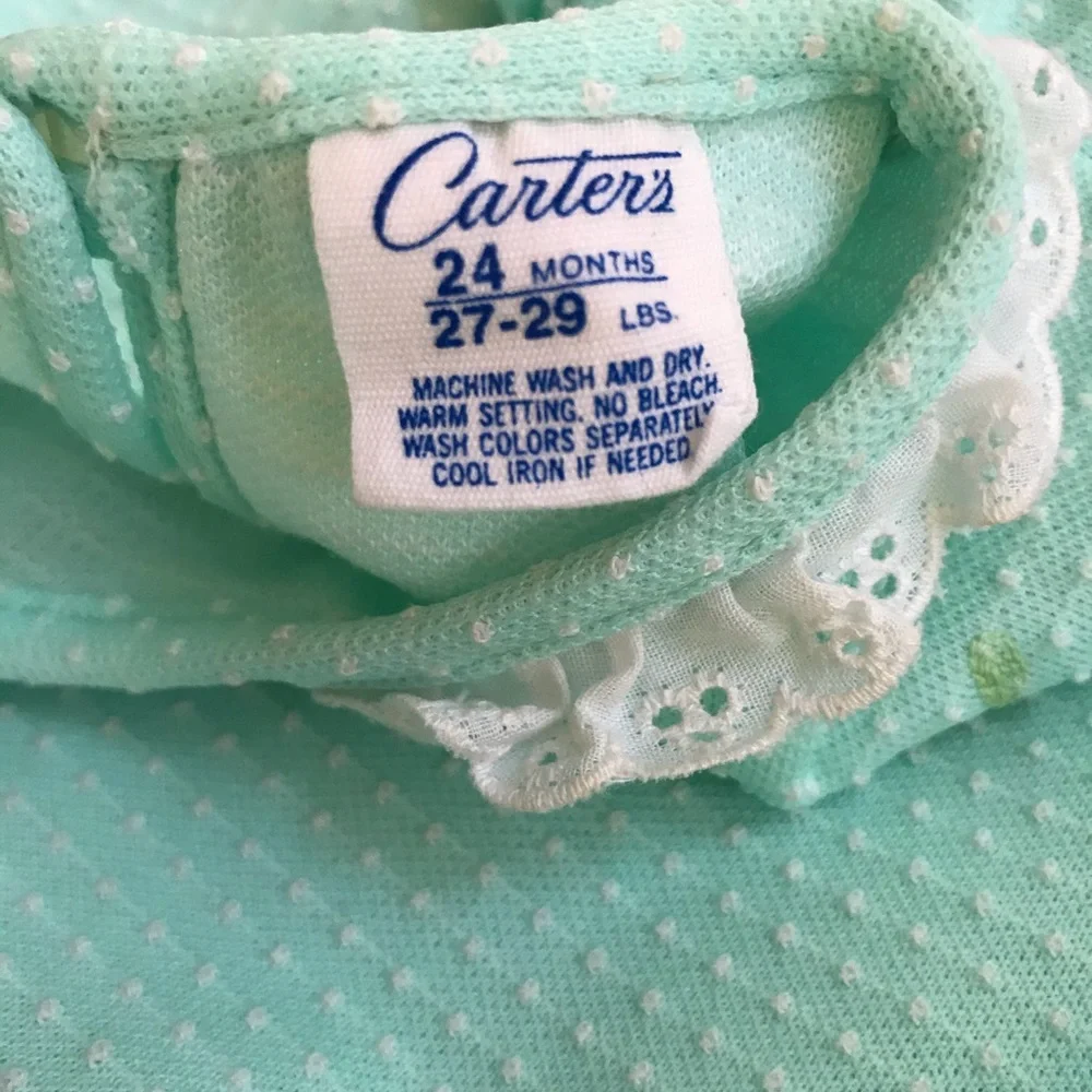 Vintage Carter’s One Piece Short Romper